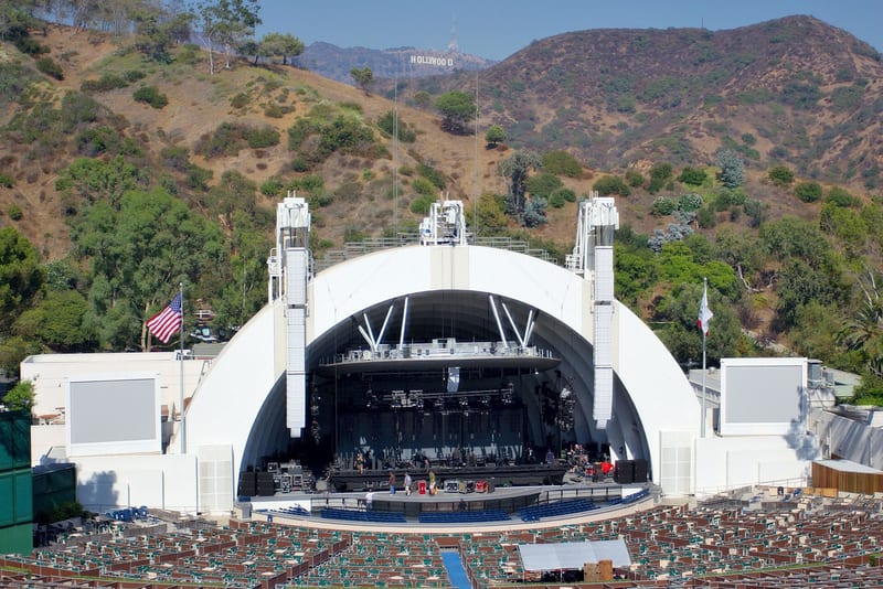 The Hollywood Bowl in Los Angeles