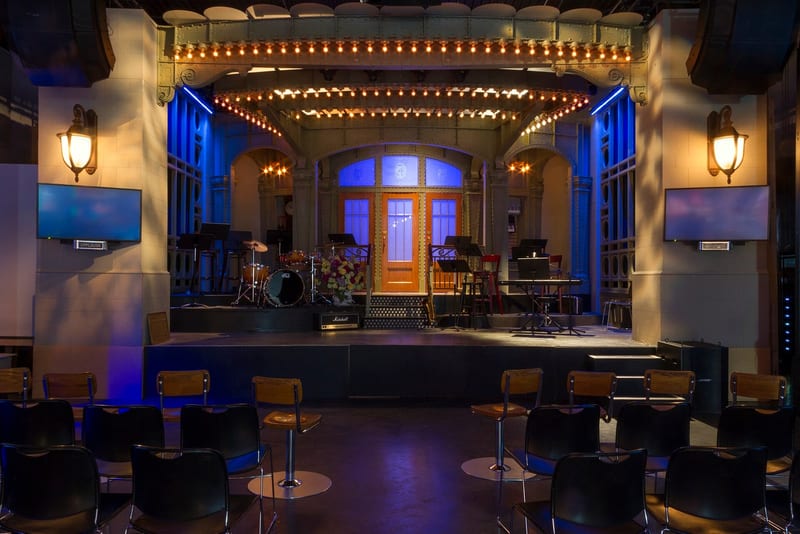 Saturday Night Live studio at NBC's Studio 8H in Rockefeller Center