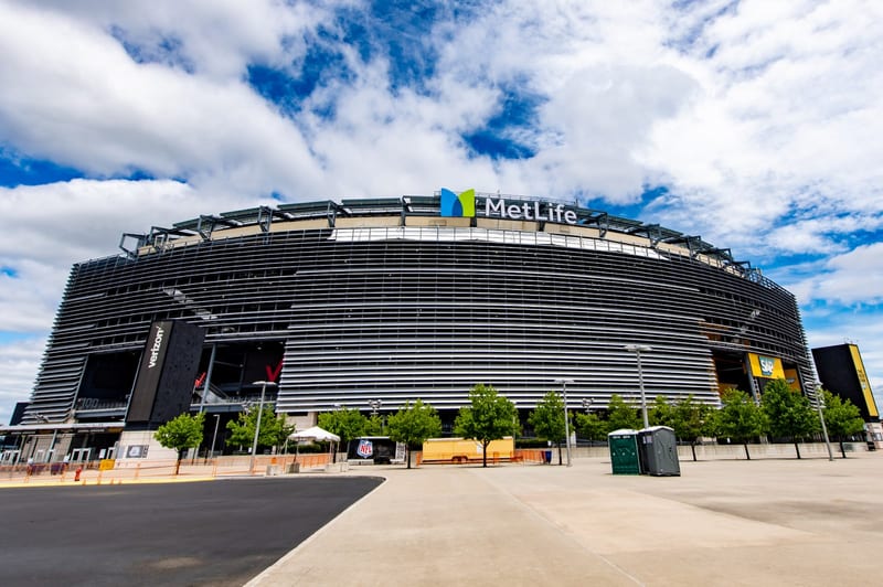 MetLife Stadium in East Rutherford, New Jersey