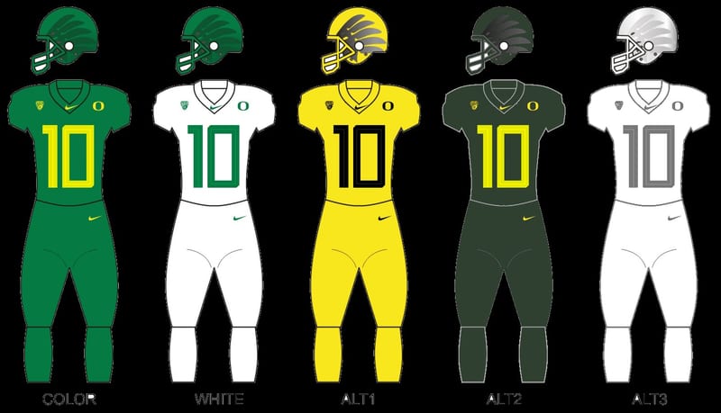 The Oregon Ducks dropped out of the AP Top 25.