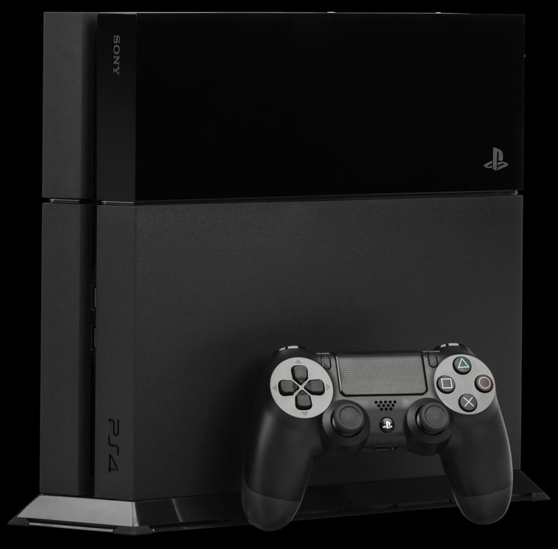 The PlayStation 4 console