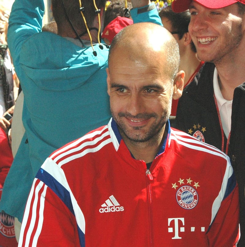 Pep Guardiola, who won six Premier League titles with Manchester City