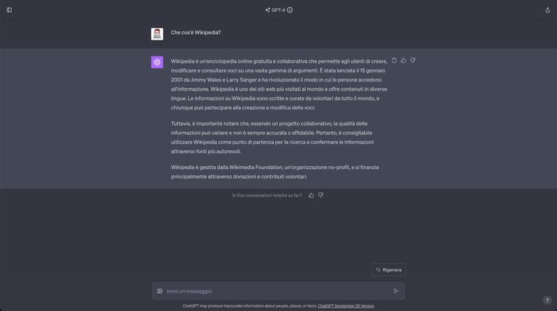 ChatGPT interface displaying Intelligent UI features