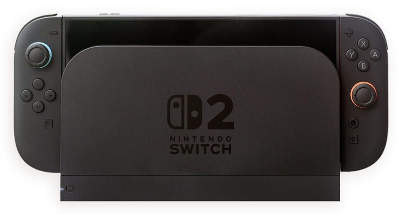 The Nintendo Switch 2 console