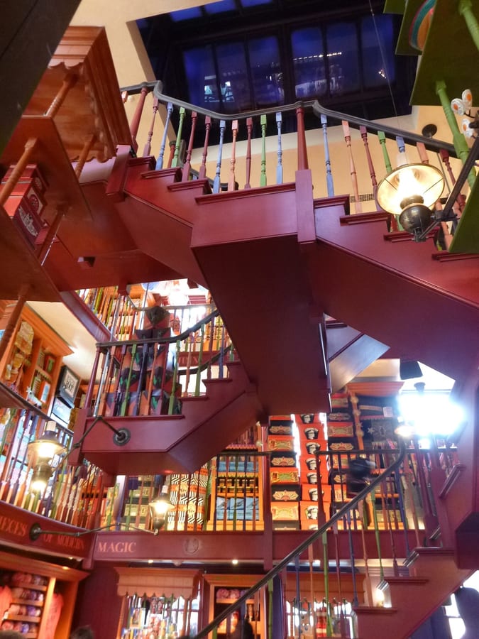 Weasleys' Wizard Wheezes store in Diagon Alley